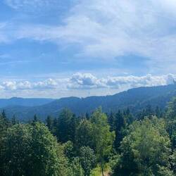 Wunderschöne Aussicht, bissl Warm