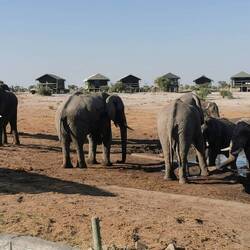 Blick vom Restaurant aus!