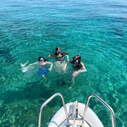 The water was so clear