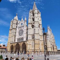 Die Kathedrale von Léon.