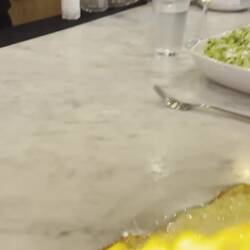 Lunch at Stella's on fire!