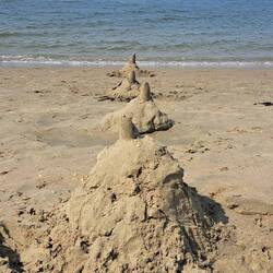 Die Ebbe in vollem Gang, letztlich in unserer Zeit von 14 bis 18 Uhr 50 Fuss Schuhgrösse 43...