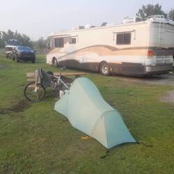 Klein und GROSS (der grosse drückte sich später rein)