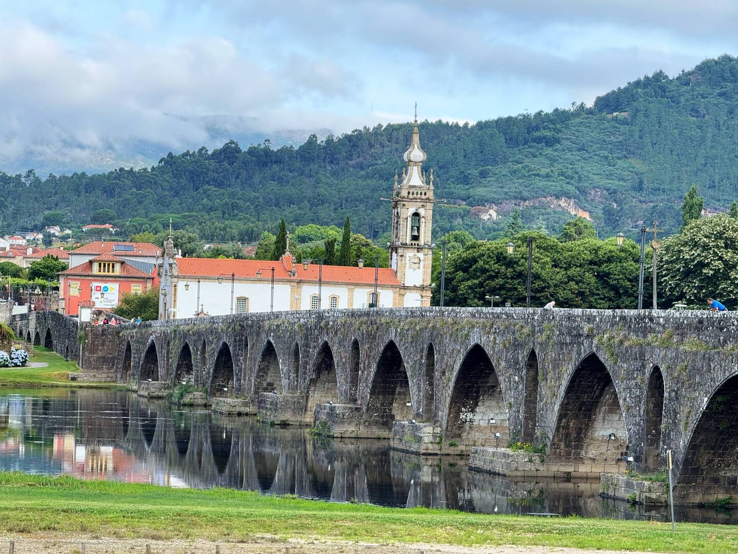 Beautiful bridge leaving Pointe de Lima