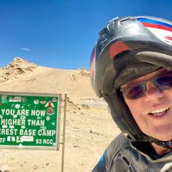 Bereits höher als Everest Base Camp