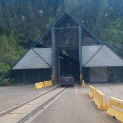 Einfahrt Tunnel nach Whittier