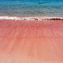 Pink beach
