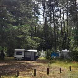 Hinten das Sommercamp von M.+A.