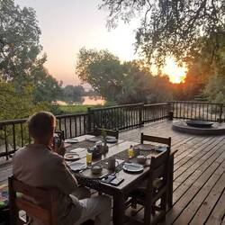 Was für ein Ort zum Frühstücken!