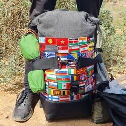 met this polish dude while hiking down from the canyon