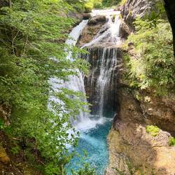 The first waterfall