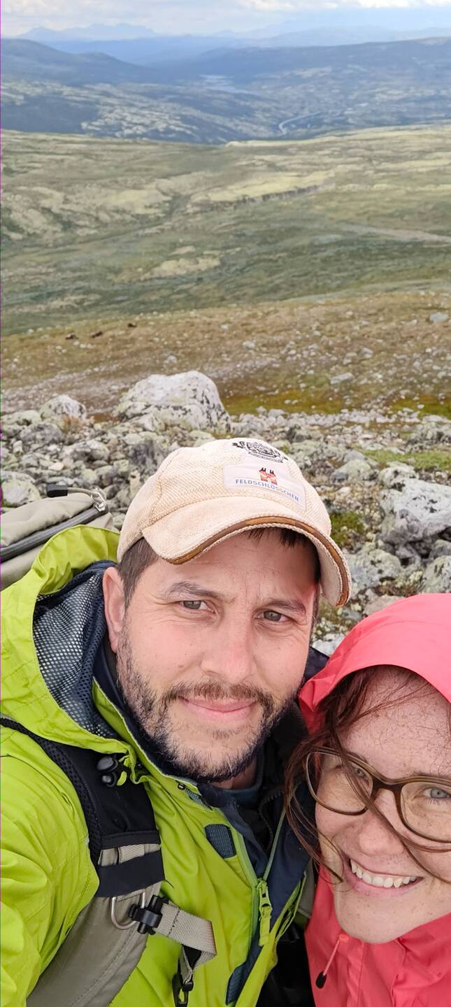 Selfie mit Moschusochsen