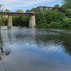 Black Bridge, over the Waterford ponds