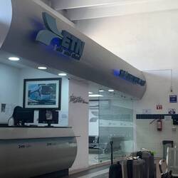 ETN Bus terminal in Camino Real Hotel