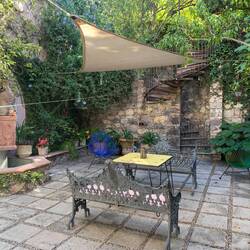 My fav place, the backyard patio