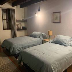 2 new twin beds - so comfy . . .