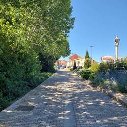 Ortseingang Villadangos del Páramo.