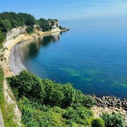 Chalky cliffs