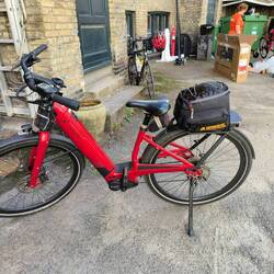 My trusty steed, The Red Rocket