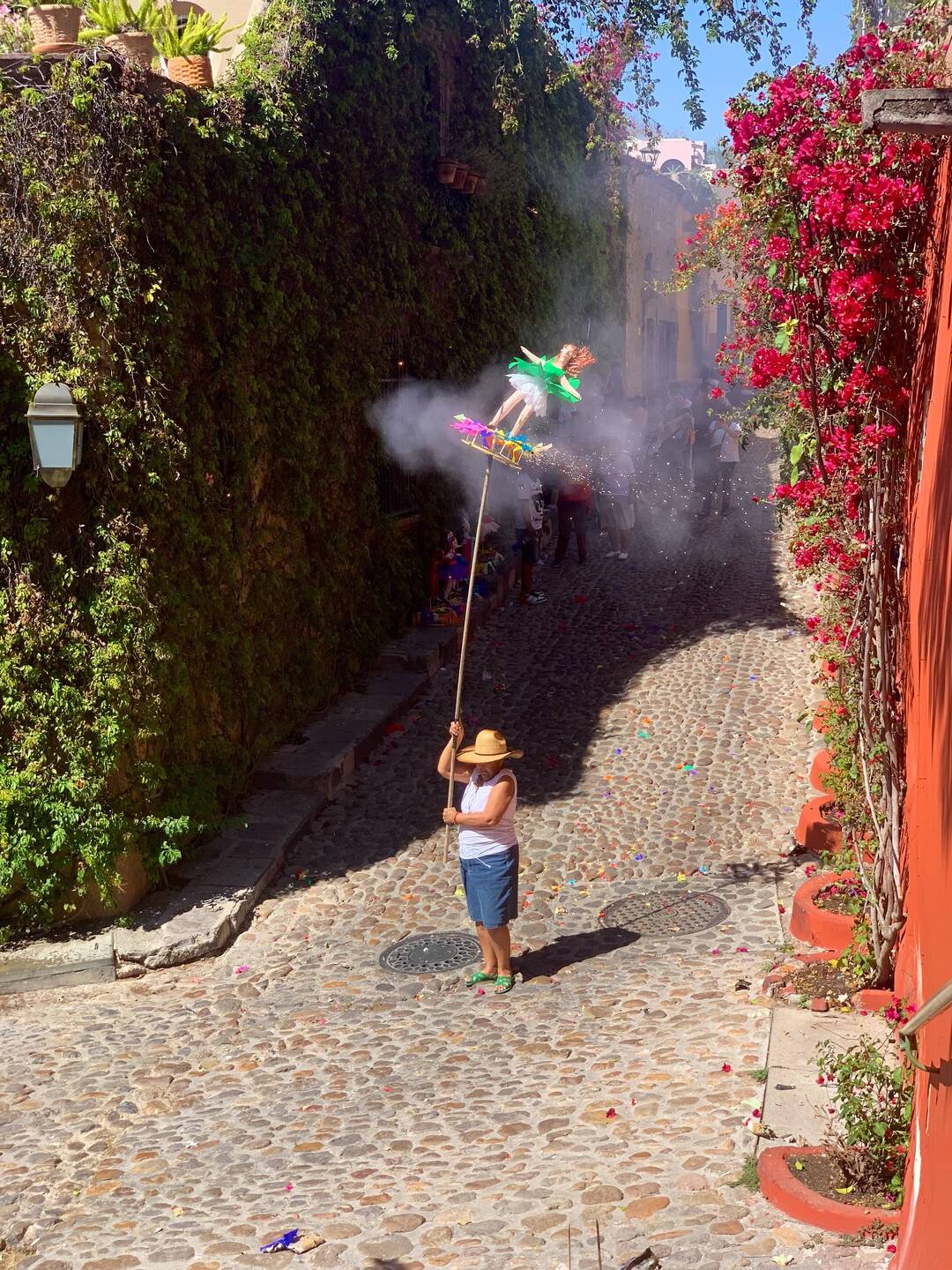 Festival of the Conquistador celebration outside my place
