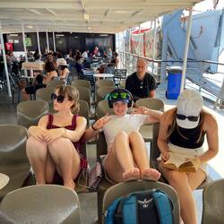On the Ferry to Athens