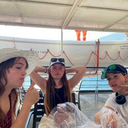 Having a ferry good time