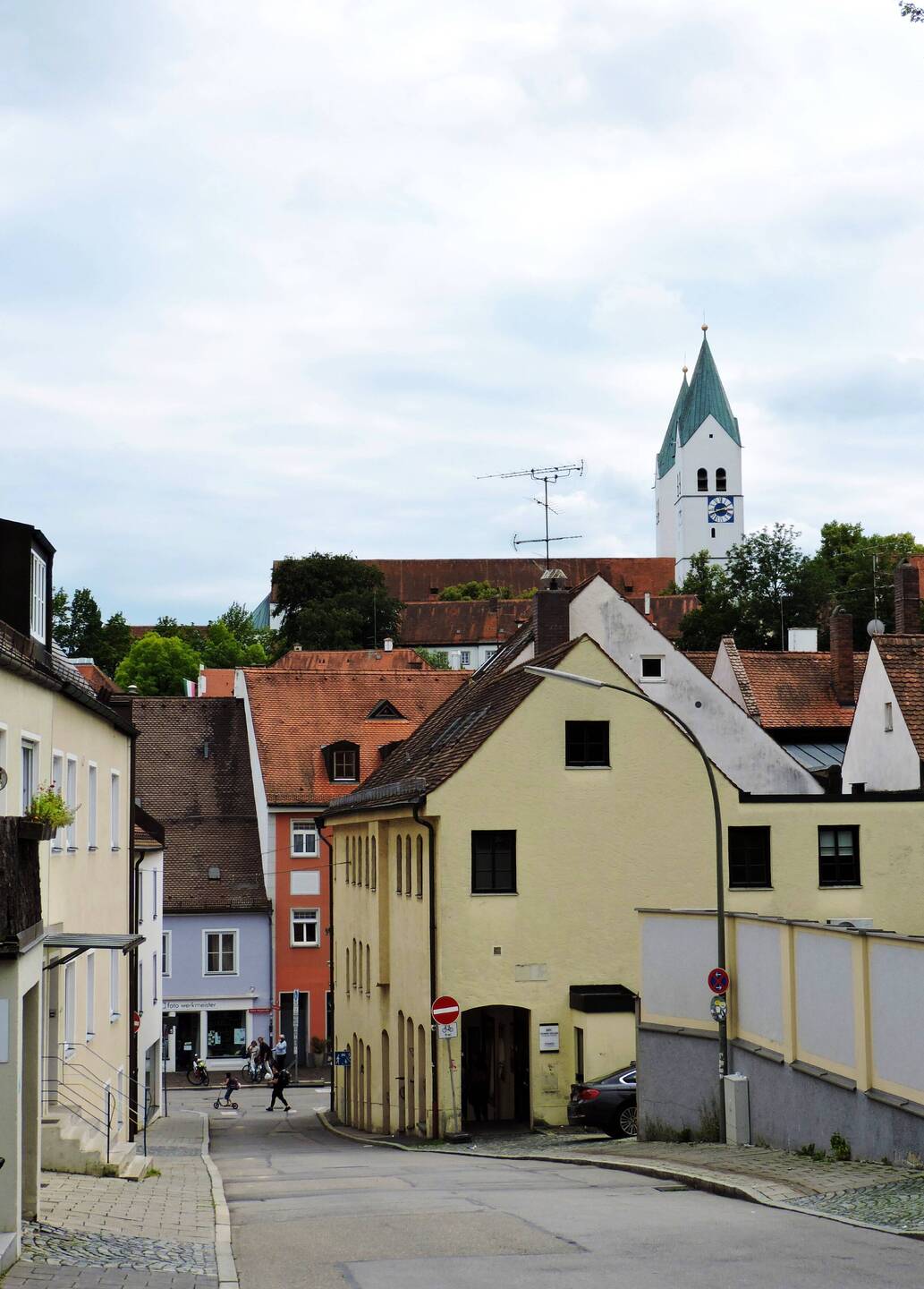 The streets of Freising