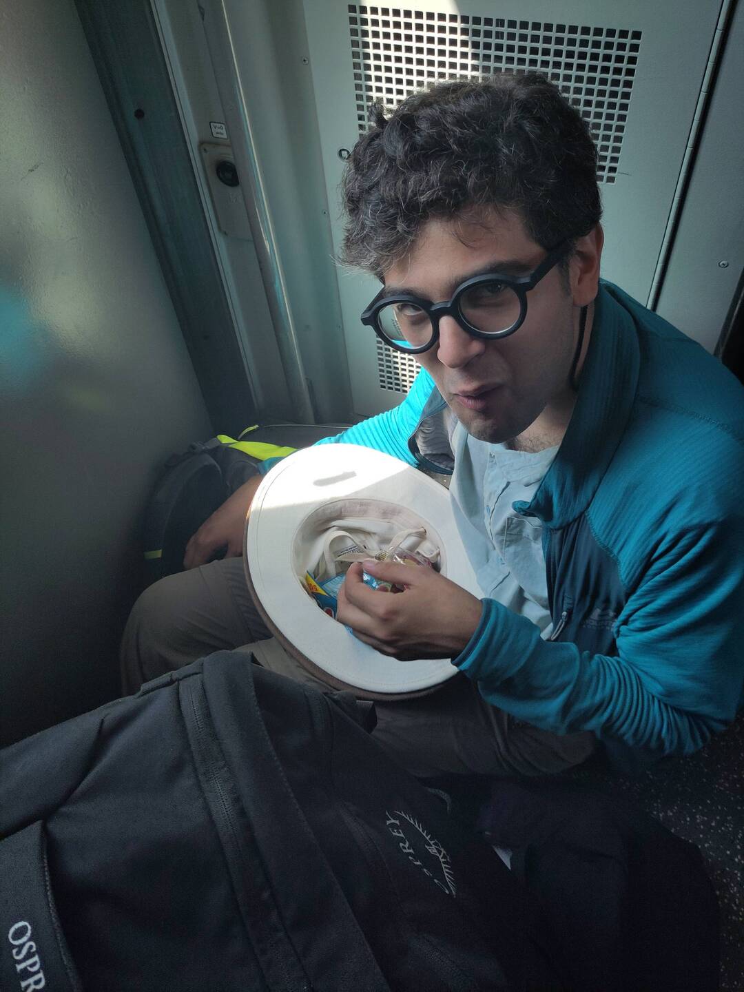 Emergency harribos after train stress