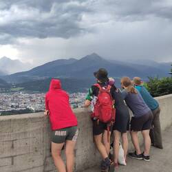 Watching the lightning on the Stubai alps⚡