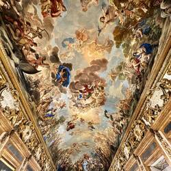This ceiling fresco is jaw-dropping.