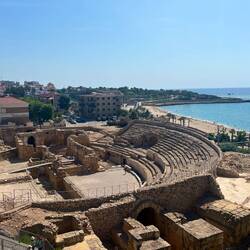 Amphitheater where gladiators fought
