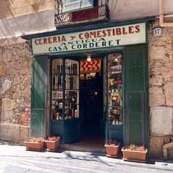 This candle store is from 1600s and one of the oldest in the world, completely unchanged.