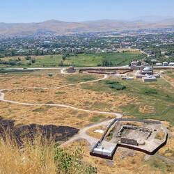 dort unten lag das frühere Van