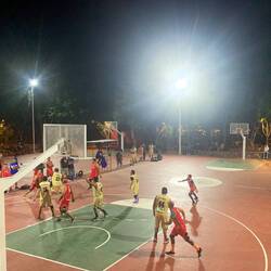 Benito Juarez Park on route home still active