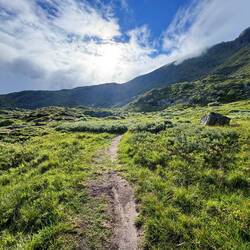 Oben auf dem Plateau