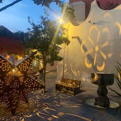 Heading home from the Jardin