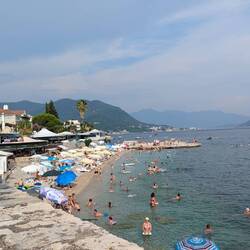 Beach near Herceg Novi