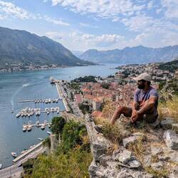 Above the old town