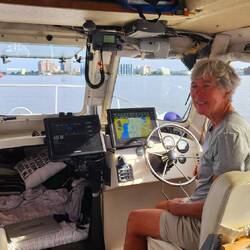 Eileen thinks she can pilot Norfolk waters with her eyes closed