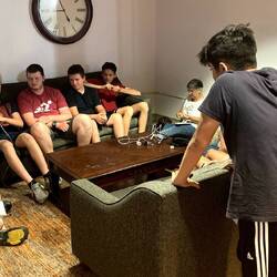 Evening meeting and presentation