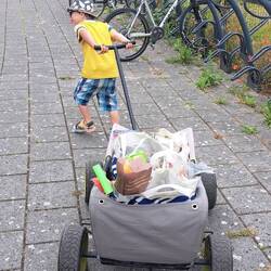 Kraftakt nach dem Einkauf - Super Elion 💪