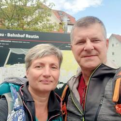 Unser Ausgangspunkt ist der Bahnhof Lindau - Reutin