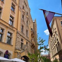 in der Altstadt von Riga