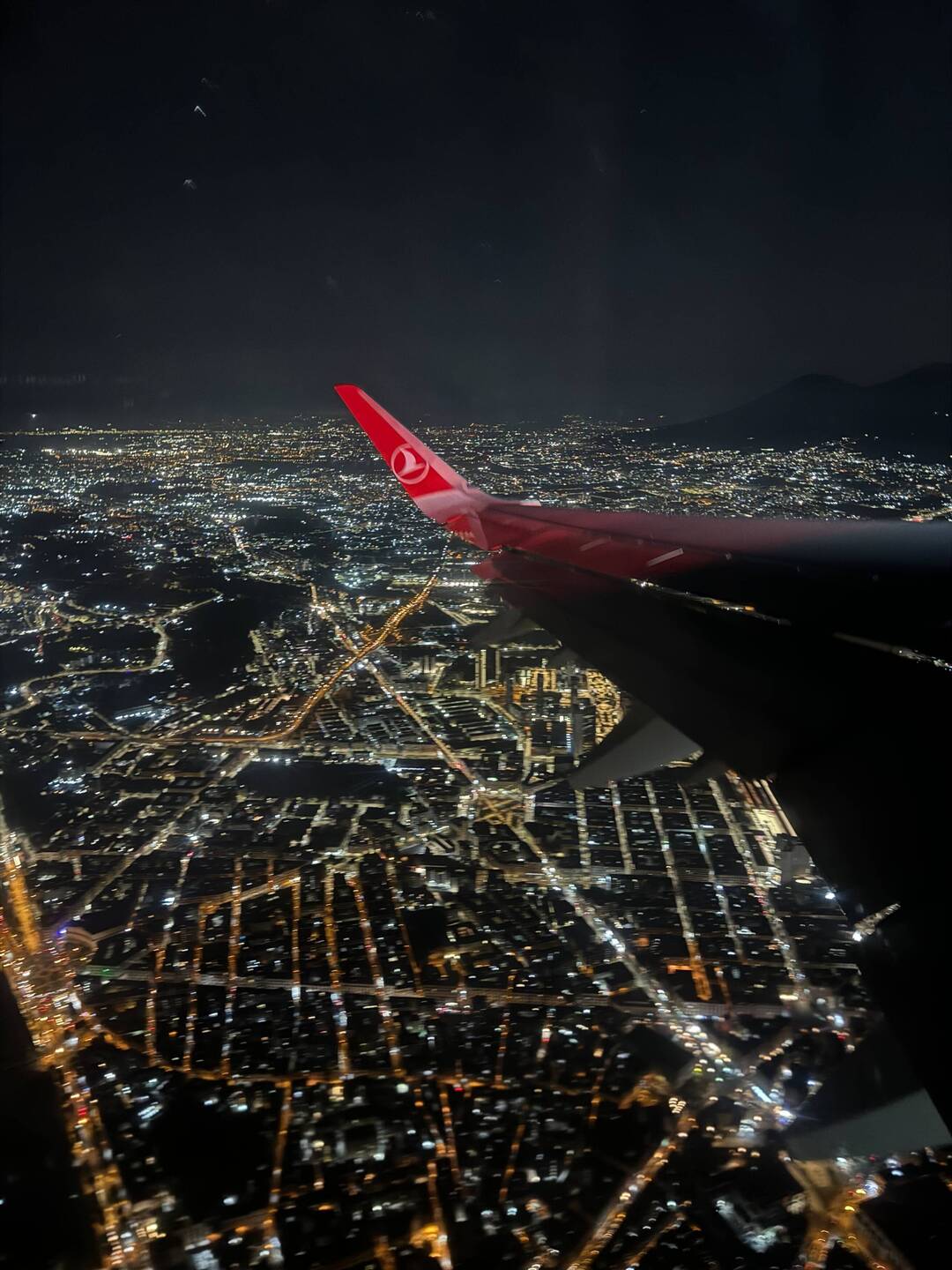 Flying into Istanbul