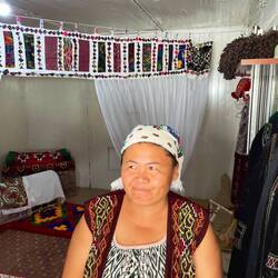 Köchin 👩‍🍳 im Jurt Camp