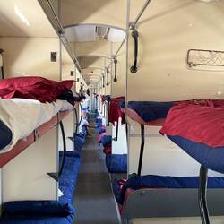 Standartwagen ohne Privatsphäre