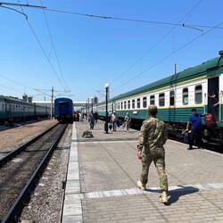 Ankunft in Andijon 10.28 Uhr