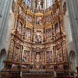 Das Altarbild der Kathedrale.