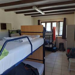 Meine heutige Unterkunft: Auberge La Senda