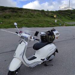 Lotte ist auch das erste Mal hier am Simplonpass